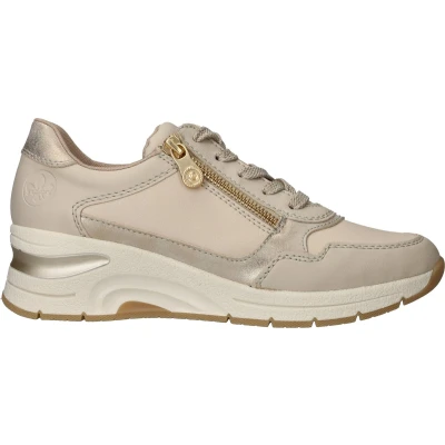 Afbeelding van Rieker Sneakers Laag beige Maat 42