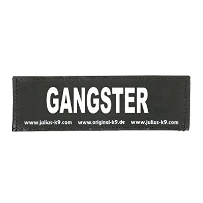 Afbeelding van Julius K9 label Gangster (20mm x 80mm)