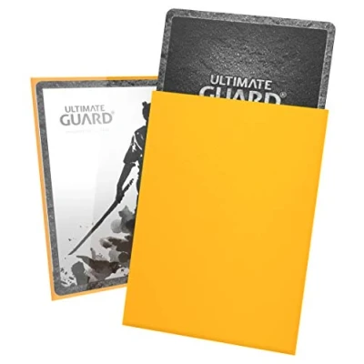 Afbeelding van Ultimate Guard Katana Sleeves: Yellow (100 stuks)