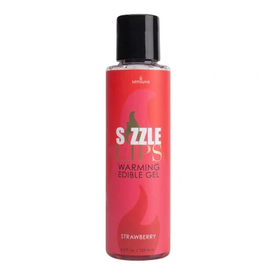 Afbeelding van Sizzle Lips Warming Gel Strawberry