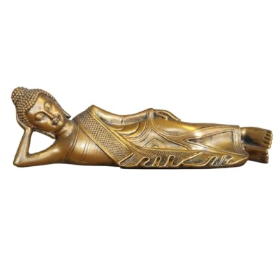 Afbeelding van Zen Light SBMD Boeddhabeeld, polyhars, goud, Eén maat