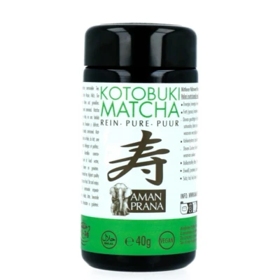Afbeelding van Aman Prana Kotobuki Matcha Puur Bio 40GR