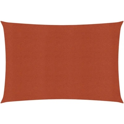 Afbeelding van Zonnezeil 160 g/m 2,5x4,5 m HDPE terracottakleurig