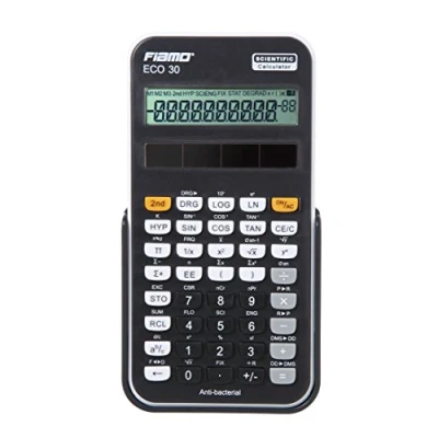 Afbeelding van Citizen Fi Eco30Bk Calculator Fiamo Eco 30 Bk Zwart Wit