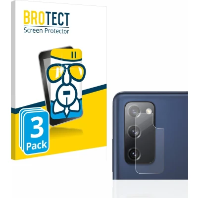 Afbeelding van BROTECT Screenprotector voor Samsung Galaxy S20 FE / 5G (Camera) Folie Beschermfolie Beschermglas transparant (3 Stuks)