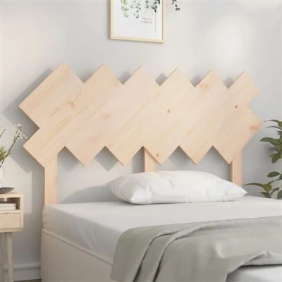 Afbeelding van vidaXL Hoofdbord 132x3x81 cm massief grenenhout