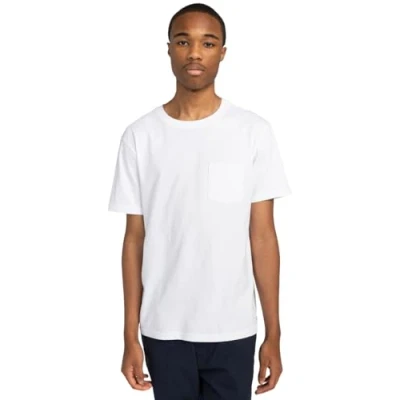 Afbeelding van Element Pocket Label Tshirt basic, Heren, Maat: XL, White