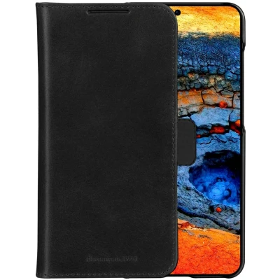 Afbeelding van dbramante1928 Hoesje Geschikt voor Samsung Galaxy S25 Met Pasjeshouder Lynge Bookcase Zwart