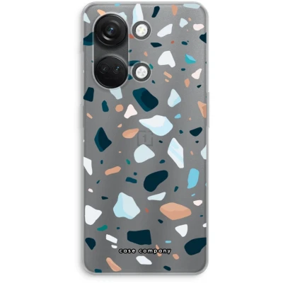 Afbeelding van Case Company® hoesje geschikt voor OnePlus Nord 3 Terrazzo N13 Soft Cover Telefoonhoesje Bescherming aan alle Kanten en Schermrand