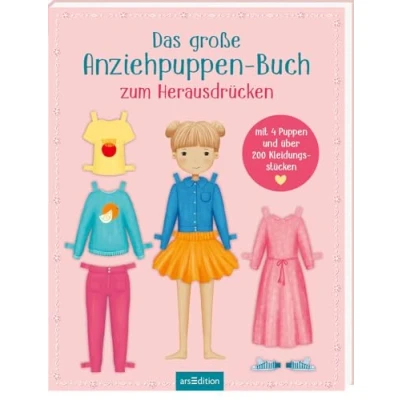 Afbeelding van Anziehpuppen Buch zum Herausdrücken