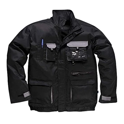 Afbeelding van Portwest Texo Contrast Jack maat Large, Black