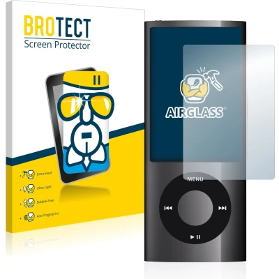 Afbeelding van BROTECT Screenprotector voor Apple iPod nano 2009 (5. Gen.) Folie Beschermfolie Beschermglas transparant