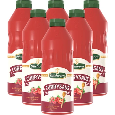 Afbeelding van Oliehoorn Currysaus 6x900ml