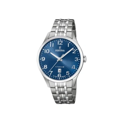 Afbeelding van Festina Calendario Horloge, Heren, Maat: One Size, Blue