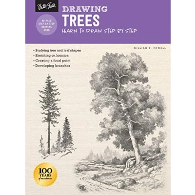 Afbeelding van Drawing: Trees with William F. Powell