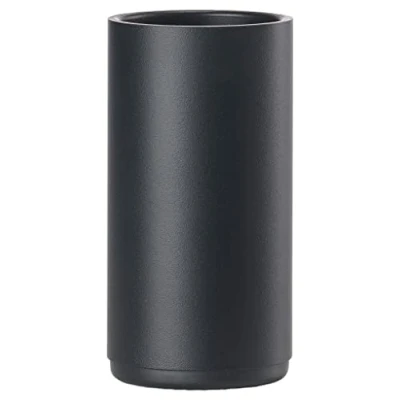 Afbeelding van Zone Denmark Rim Tandenborstelbeker Dia 7 x 13,6 cm Black