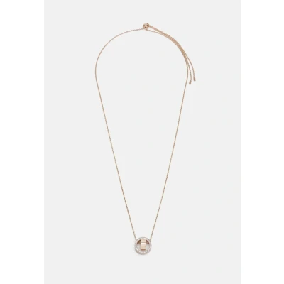 Afbeelding van Swarovski dames Ketting met kristal in de kleur Roségoud