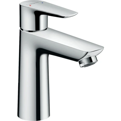 Afbeelding van Hansgrohe Talis E wastafelkraan 110 met waste brushed bronze