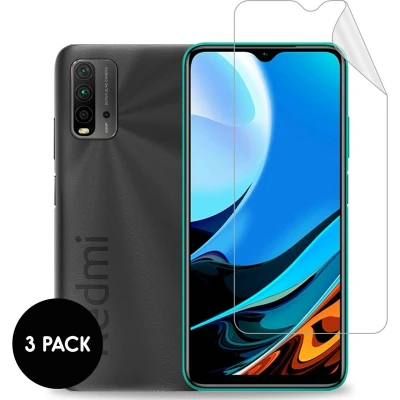 Afbeelding van iMoshion Screenprotector Geschikt voor Xiaomi Redmi 9T Folie 3 pack