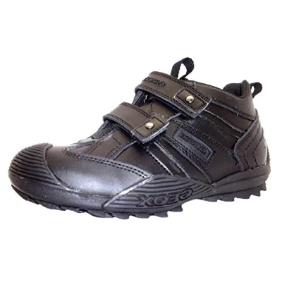 Afbeelding van Geox Jr Savage A, School Uniform Schoen Jongens, zwart/synthetisch