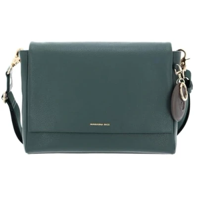 Afbeelding van Mandarina Duck Mellow Leather Schoudertas voor dames, Dark Forest