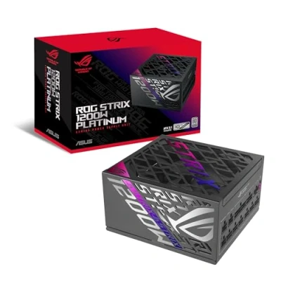 Image de ASUS ROG Strix Alimentation électrique (interne) ATX12V 3.1/ EPS12V 80 PLUS Platinum CA 100 240 V 1200 Watt PFC active