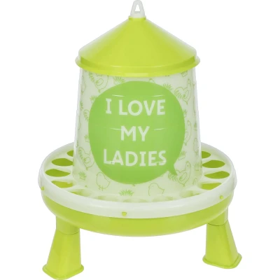 Afbeelding van Kerbl Pluimvee Voertoren Love My Ladies 4,8L / 4kg