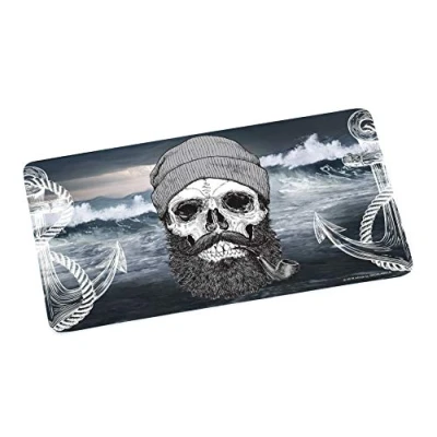 Afbeelding van infinite by GEDA LABELS (INFKH) 13665 Sailor Skull broodplank melamine blauw