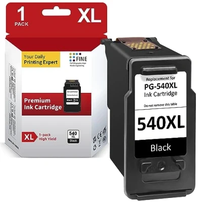 Afbeelding van Inkwood PG 540XL vervanging voor Canon cartridge 540 XL zwart, 540, compatibel met PIXMA MX475 MG3650 MG3550 MG4250 TS5150 TS5151 printer (1 zwart)