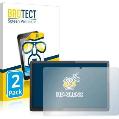 Afbeelding van BROTECT Screenprotector voor Lenovo IdeaPad duet 3 Chromebook 11&quot; Folie Beschermfolie transparant (2 Stuks)