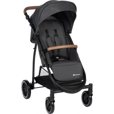Afbeelding van BebeConfort Ingenious Compacte Stadskinderwagen Mineral Graphite vanaf de geboorte tot een leeftijd van 4 jaar