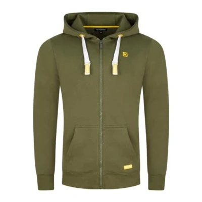 Afbeelding van riverso RIVNoah Herenjas met capuchon, regular fit, basic sportjack, bruin, rood, blauw, zwart, groen, grijs, S, M, L, XL, XXL, 3XL, 4XL, 5XL, Zwart Rood 24002