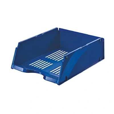 Afbeelding van Esselte Transit Jumbo Stapelbare Brievenbak, A4, 225 x 105 370 mm, Polystyreen, Blauw