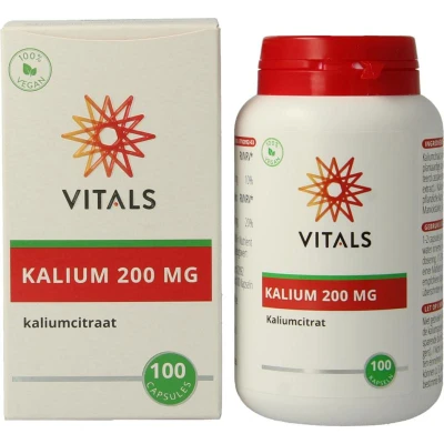 Afbeelding van Vitals Kalium 200mg Capsules