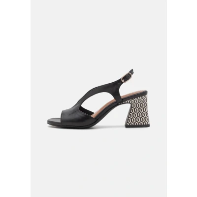 Afbeelding van Tamaris Sandalen met hoge hak, Dames, Maat: 40, Black Schoenen