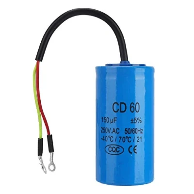Afbeelding van Startcondensator, CD60 motorcondensator HVAC condensator 250 V AC (150 uF)