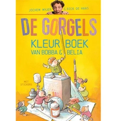 Afbeelding van Uitgeverij leopold de gorgels kleurboek van bobba en belia