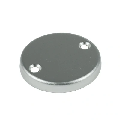 Afbeelding van Ami Afdekrozet Rond 50x7mm blind aluminium F 2