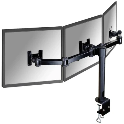 Afbeelding van Neomounts FPMA D960D3 Monitor tafelbeugel 3 voudig 25,4 cm (10) 54,6 (21,5) Zwart Kantelbaar, Zwenkbaar, Roteerbaar