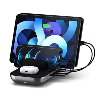 Afbeelding van Satechi Multi Device Charging Station+Wireless Dock5 ST WCS5PM EU