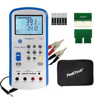 Afbeelding van Peaktech 2170 LCR ESR meter 100 Hz tot kHz met USB