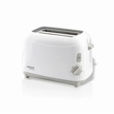 Image de Grille pain HAEGER Geminy 900W avec 2 ouvertures extra larges