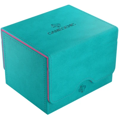 Afbeelding van Gamegenic Sidekick 100+ XL Deckbox: Teal/Pink