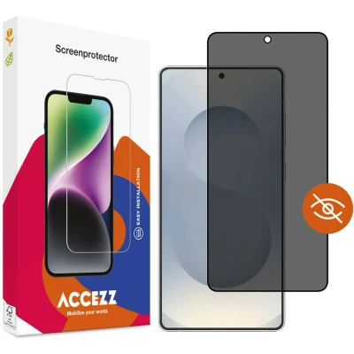 Afbeelding van Accezz Gehard Glas Privacy Screenprotector voor de Samsung Galaxy S25 Edge
