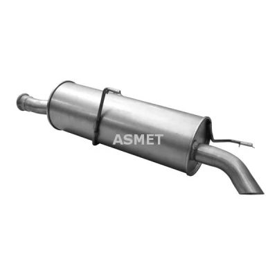 Afbeelding van ASMET 08.015 Einddemper PEUGEOT: 306 Saloon, Estate