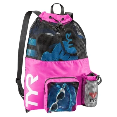 Afbeelding van Tyr Big Mesh Mummy Sporttas, uniseks, volwassenen, Roze