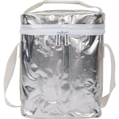 Afbeelding van Sunnylife Picnic Koeltas voor Drank Silver / Polyester