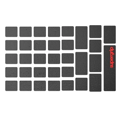 Afbeelding van Supergrip Antislipstrips voor gaming toetsenborden (universeel voorgesneden)