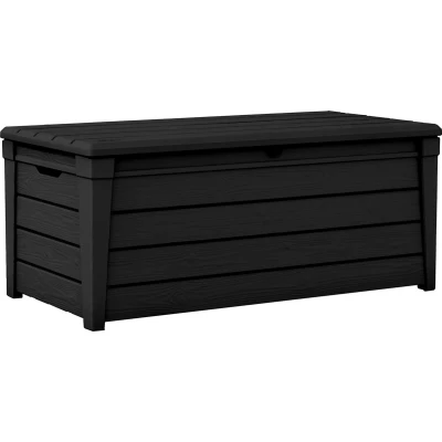 Afbeelding van Keter Brightwood Opbergbox 455L 145x69,7x60,3 cm Grafiet