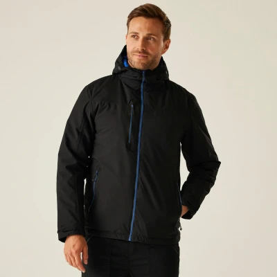 Afbeelding van Regatta Navigate Waterproof Insulated Jacket RG253 Black/New Royal